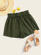 SheIn Green Shorts  Photo 0