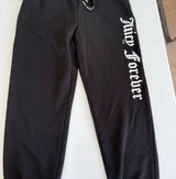 Juicy couture x forever 21 Women’s Black Size Large sweatpants limited edition Photo 0