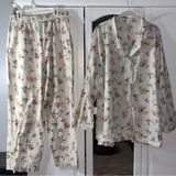 Victorias Secret Vintage Floral Pajama Set Photo 0