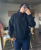 Aritzia TNA Cozy Fleece Mockneck Mega Sweatshirt Photo 0