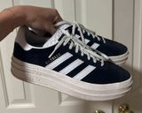 Adidas Gazelle Bold Black White Photo 0