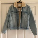 KanCan USA Sherpa Denim Jacket Photo 0