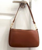 Brown Vegan Leather Purse Photo 0