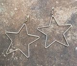 Star Eardrop Earrings Gold Photo 0