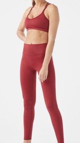 Just Fab High Waisted Full Length Active Leggings Photo 0