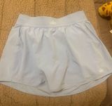Alo yoga seashell blue match point skirt - size small Photo 0