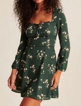 Abercrombie & Fitch Portrait Neck Mini Dress Photo 0