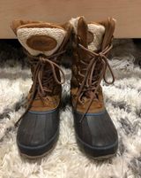 Winter Boots Brown Size 7.5 Photo 0