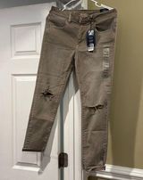 American Eagle Jegging Crop Jeans Low Rise Super Super Stretch Aeo Denim X NWT Photo 0