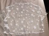 SheIn Mesh Star Crop Top Photo 0