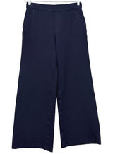 SPANX Supersmooth PerfectFit Ponte Wide Leg Pant Timeless Navy Blue Size Medium Photo 0