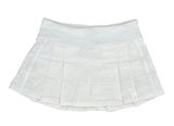 Classic Pace Rival White Skirt Pleated Tennis Summer Golf Skort Size 6 Photo 0