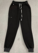 Figs Scrub Pants Women S Black Technical Collection Workwear Healthcare Joggers Photo 0