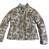 Gap Women's Floral Puffer Winter Jacket Size - Small Photo 0