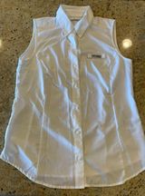 Columbia White Sleeveless  PFG Photo 0