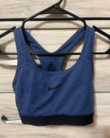 Navy Blue Sports Bra Photo 0