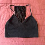 Anthropologie  Women's Bra Black Vest Size S Photo 0