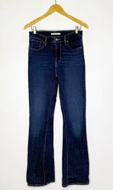 Levi’s 725 High Rise Bootcut Jeans Women’s Size 28 Tall Stretch Photo 0