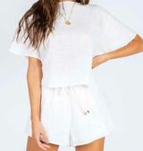 Princess Polly White Linen Set Photo 0