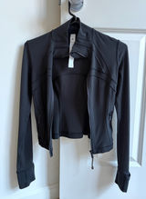 Lululemon Define Cropped Jacket Nulu Black 2 Photo 0