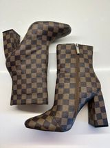 Cape Robbin Checkered Boot Heels Photo 0