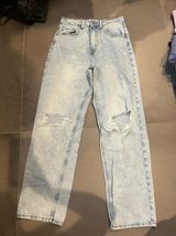 H&M Light Wash Light Blue Denim Jeans Photo 0
