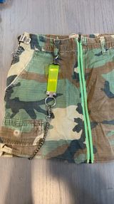 Furst of a Kind Camouflage Cargo Skirt Photo 0