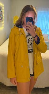 Maison Jules Yellow Raincoat Jacket Photo 0