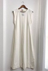 FP Beach Free People Womens Dress White Maxi Cut Out Back Cotton Size Small Photo 0