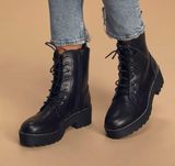 Combat Boots Black Size 11 Photo 0
