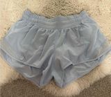 Lululemon Hotty Hot Low Rise Lined Short 2.5” light blue Photo 0