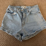 Abercrombie Jean Shorts High-Rise 4" Curve Love Photo 0