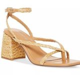 Madden Girl Marrvel Strappy Thong City Raffia Heel Sandals Photo 0