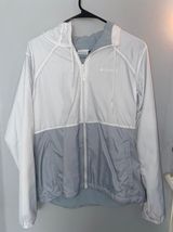 Columbia Hooded White Jacket Photo 0