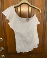 Como vintage Ruffle Top Photo 0