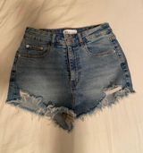 ZARA Denim Shorts Photo 0