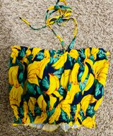 Banana Crop Top Yellow Size M Photo 0