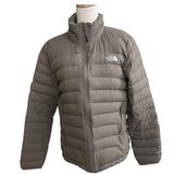 The North Face 700 Pro Down Puffer Jacket Women's Taupe aconcagua Warm Coat Sz M Photo 0