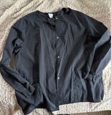 Black  Scrub Jacket Photo 0