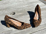 Aerosoles  Bettie Leopard Block Heel Pumps Size 6.5‎ Photo 0