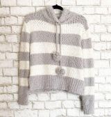 Harper Heritage Fuzzy Pullover Pom Pom Sweater Photo 0
