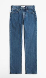 Curve Love Mid Rise 90s Straight Jean Photo 0