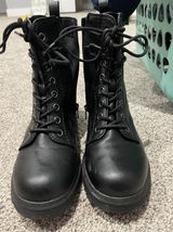 Kohls Black Combat Boots Photo 0