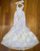 WAYF Lavender Mini Dress Photo 0