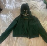 Hunter cropped color zip up Photo 0