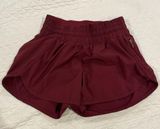 Lululemon Maroon  Shorts Photo 0