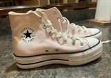 Converse Pink High Tops Photo 0