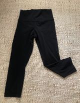 Lululemon Black Crop Leggings Photo 0