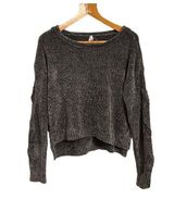 Love by Design  Chenille Boxy Cropped Sweater—Size XL Photo 0