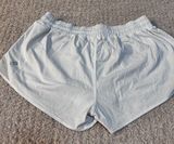 Lululemon hotty hot shorts like new sold out online! Size 10 light gray Photo 0